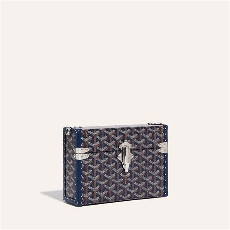 goyard cassette bag|goyard trunk clutch bag.